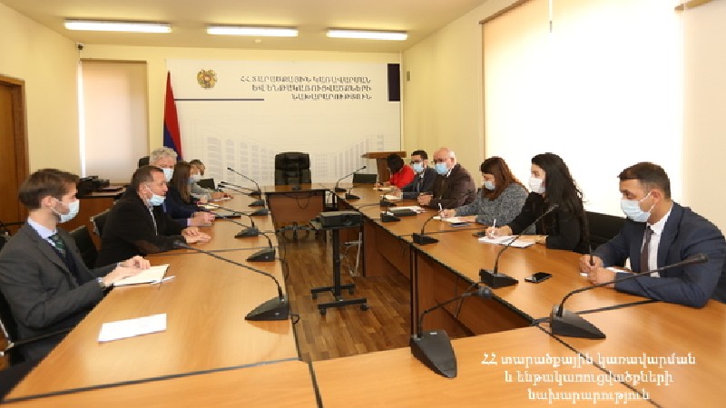 Վաչե Տերտերյանն ընդունել է Միգրացիայի միջազգային կազմակերպության Հայաստանի առաքելության գրասենյակի պատվիրակությանը