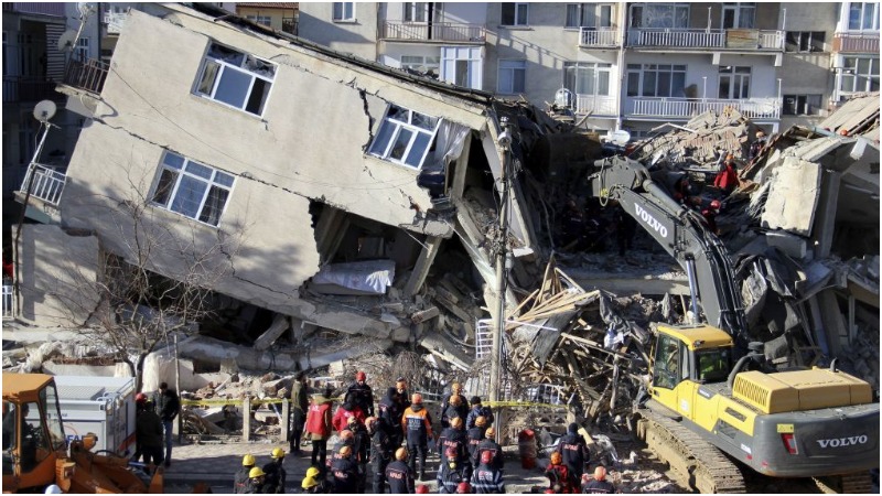  Թուրքիայում երկրաշարժի զոհերի թիվը հասել է 3381-ի, Սիրիայում՝ 1 444-ի