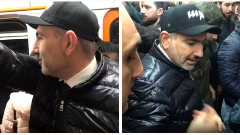 Նիկոլ Փաշինյանը մետրոյում քարոզարշավ է իրականացնում․ ուղիղ միացում