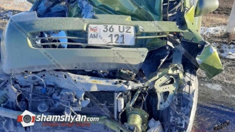 Գեղարքունիքի մարզում. 49-ամյա վարորդը Nissan March-ով բախվել է երկաթգծի վրա աշխատանքներ կատարող գնացքին