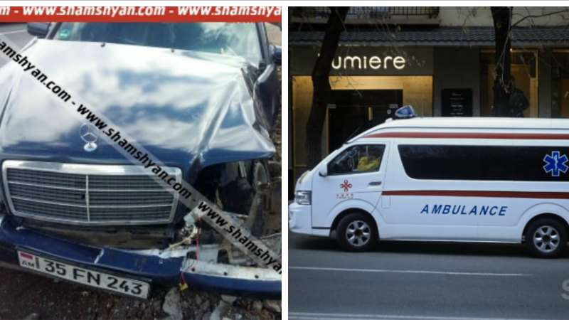 Դիլիջան քաղաքի Թբիլիսյան խճուղում իրար են բախվել են Mercedes և Nissan մակնիշի ավտոմեքենաները․ Mercedes-ի վարորդը հոսպիտալացվել է