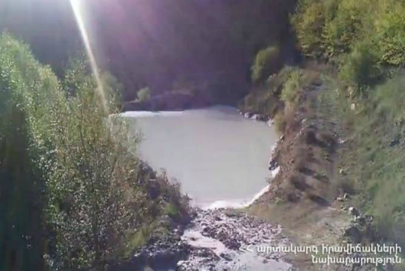 Կոմբինատի պոչատարը վնասվել է. արտանետումները լցվել են Ողջի գետը (տեսանյութ)