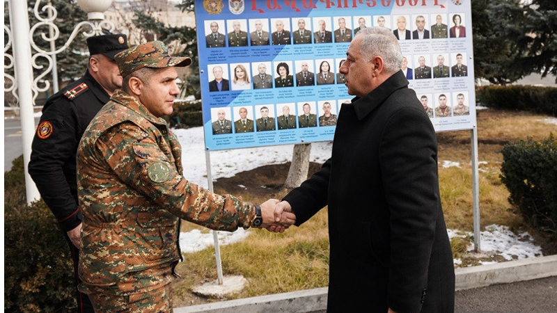 Զինդատախազն այցելել է Վազգեն Սարգսյանի անվան ռազմական համալասարան (լուսանկարներ)