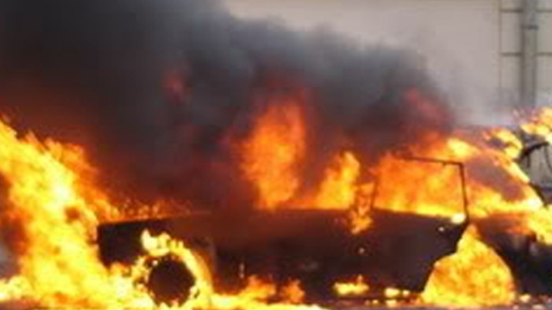 Կարբի գյուղում ավտոմեքենա է այրվել. վարորդի առողջական վիճակը գնահատվել է ծանր