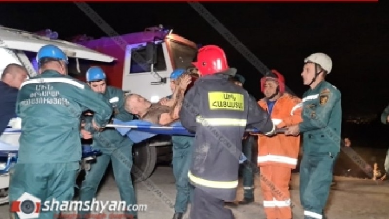 Արմավիրի մարզում «Բելառուս» տրակտորը կողաշրջվել է. վարորդին մեքենայից դուրս են բերել փրկարարները