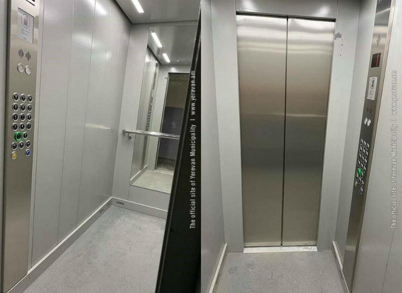 Երևանի 10 վարչական շրջաններում փոխարինված 20 նոր վերելակներն արդեն գործարկվում են (լուսանկարներ)