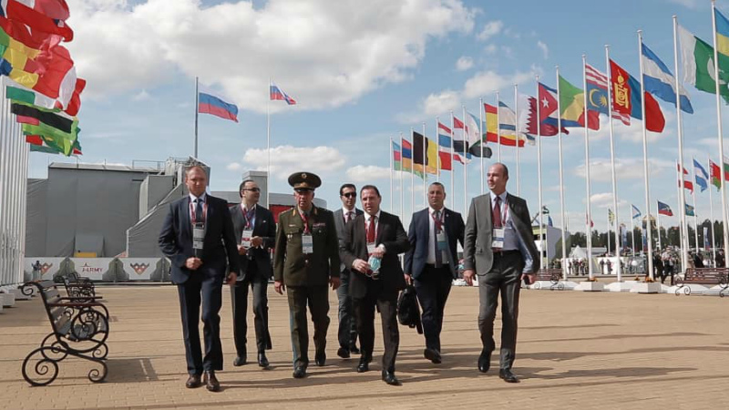  ՌԴ-ում կայացել է միջազգային բանակային վեցերորդ խաղերի և Բանակ-2020 ցուցահանդեսի բացման հանդիսավոր արարողությունը