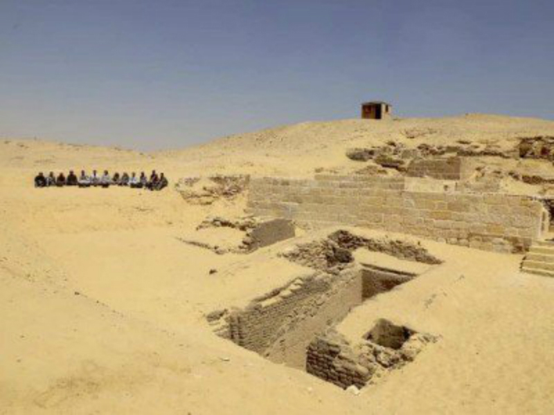 Գիզայի բուրգերի շրջանում հայտնաբերվել է 4500 տարեկան դամբարանատեղի