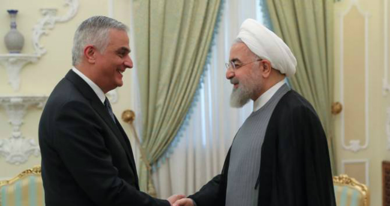 ՀՀ փոխվարչապետն Իրանի նախագահի  հետ քննարկել է էներգետիկ ոլորտում համագործակցության հարցեր