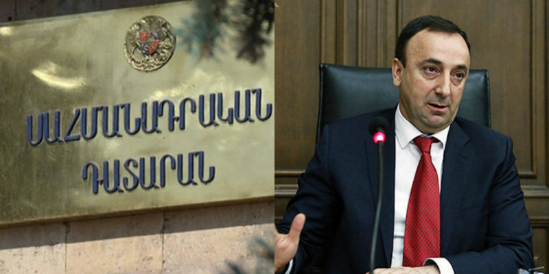 ՍԴ-ն մերժել է Հրայր Թովմասյանի լիազորությունները դադարեցնելու վերաբերյալ գործի քննությունը