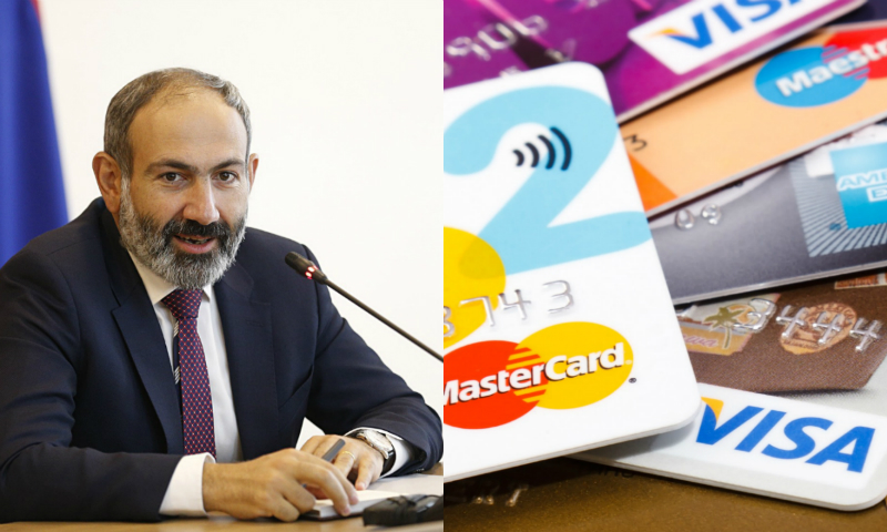 Հայաստանում օտարերկրյա բանկային քարտերով 4.9 միլիոն գործարք է կատարվել. Նիկոլ Փաշինյան