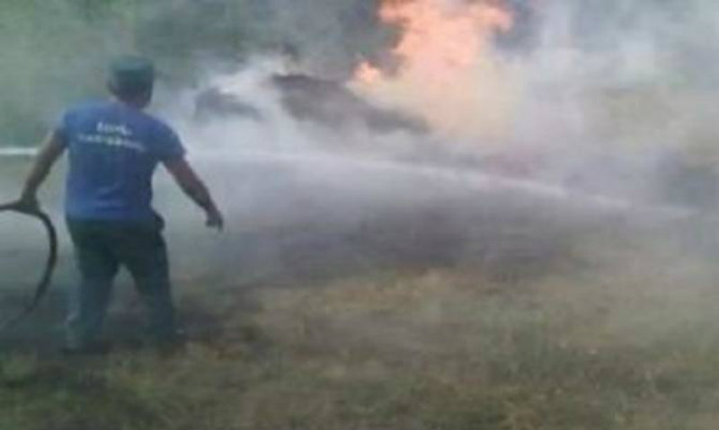 Զառիթափ գյուղում 1 տոննա անասնակեր է այրվել