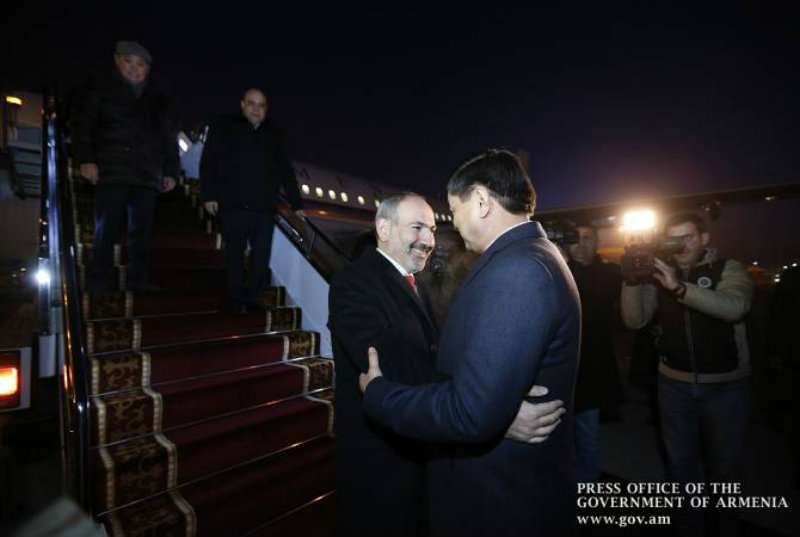 Աշխատանքային այցով Ղրղզստան է ժամանել ՀՀ վարչապետը