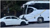 Երևանում ՌԴ քաղաքացին ոչ սթափ վիճակում մեքենայով բախվել է ավտոբուսին. կան վիրավորներ