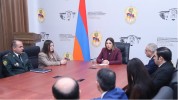 Սրբուհի Գալյանը ներկայացրել է Քրեակատարողական ծառայության նորանշանակ պետին