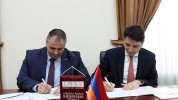 Ֆինանսների նախարարն ու ՀՊՏՀ ռեկտորը ստորագրել են համագործակցության հուշագիր