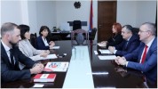 Քննարկվել են սպորտային եթակառուցվածքների բարելավման ուղղությամբ համագործակցության հնարավոր...