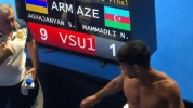 Սուրեն Աղաջանյանը 9:1 հաշվով հաղթեց ադրբեջանցի ըմբիշին