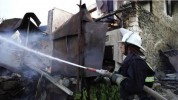  Աղիտու գյուղում երկհարկանի տուն է այրվել