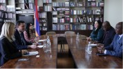 Արթուր Մարտիրոսյանը հանդիպել է Գվինեայի դեսպանի հետ (լուսանկարներ)